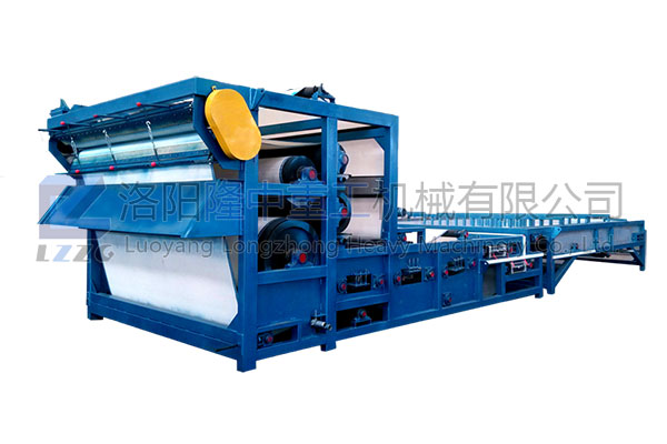 隆中當代帶式壓濾機，環(huán)保g效滿足洗砂需求